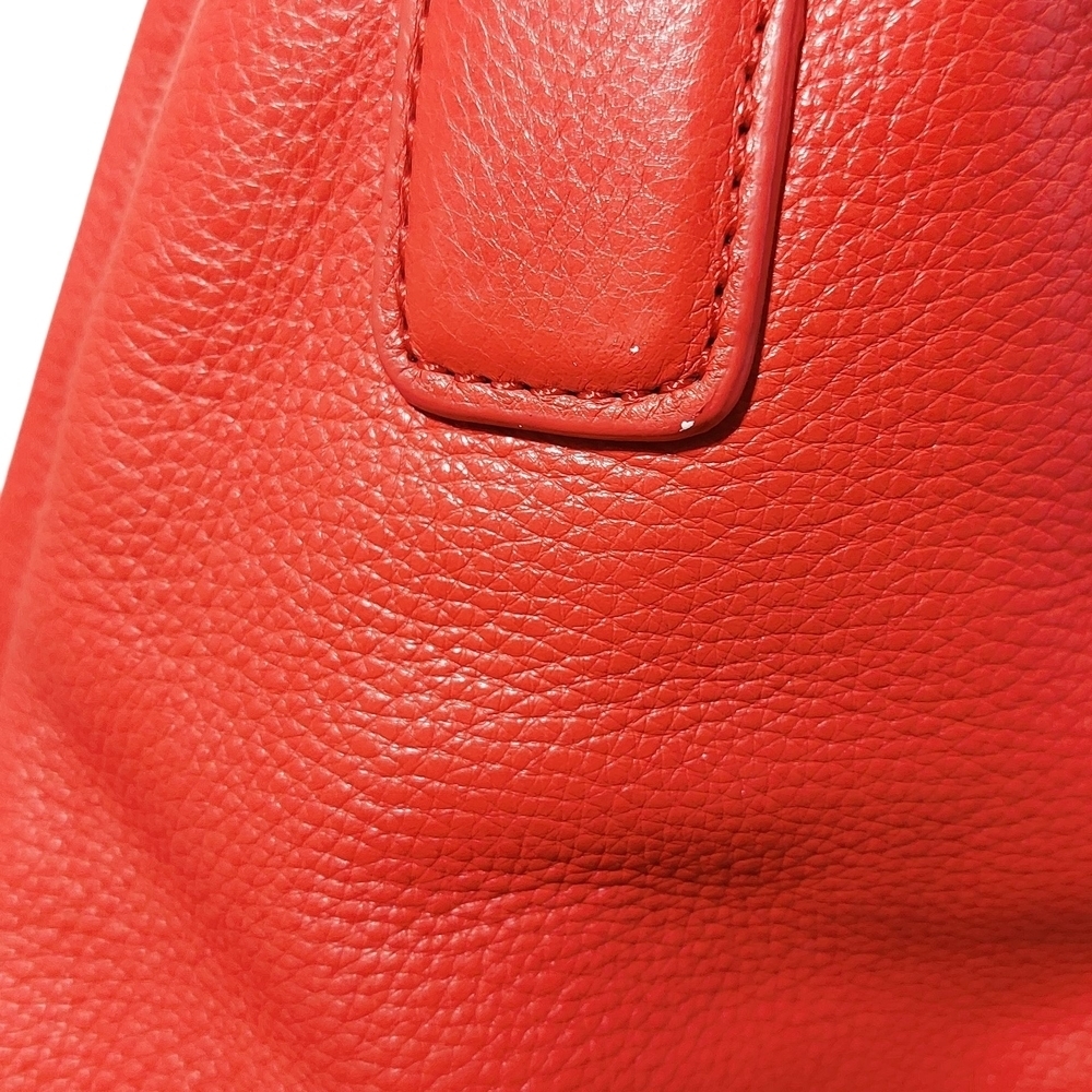 Tory Burch Michelle Bold Red Tote - Picture 6 of 8
